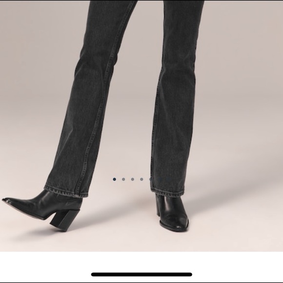 NWT Abercrombie Curve Love long vintage flares - Picture 2 of 8